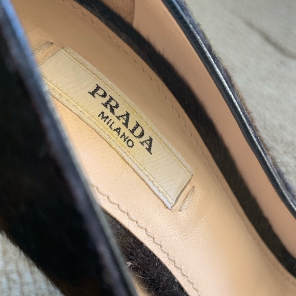 Prada Peep Toe Platforms | Size 4 - Picture 7 of 8